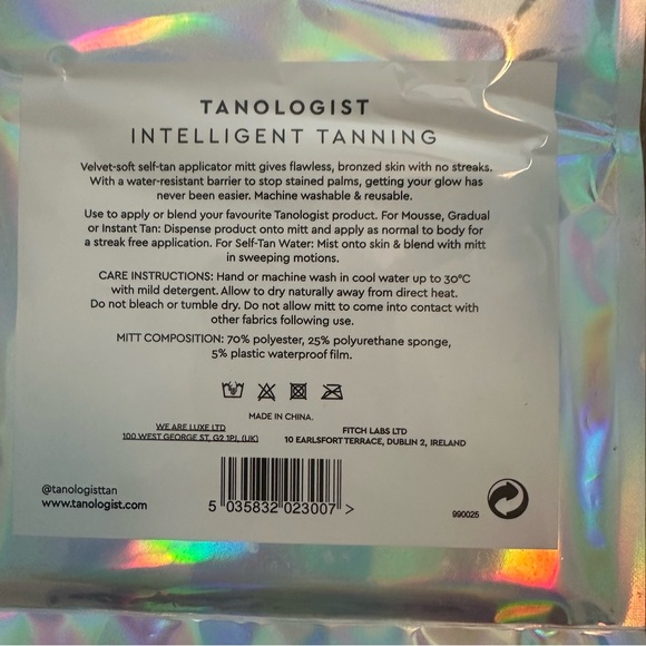 New Tanologist Tanning Mitt and Express Tan Self Tan Water Set - Picture 5 of 6